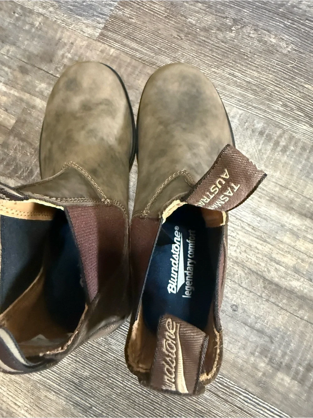 Blundstone Brown Chelsea Boots NWOB
